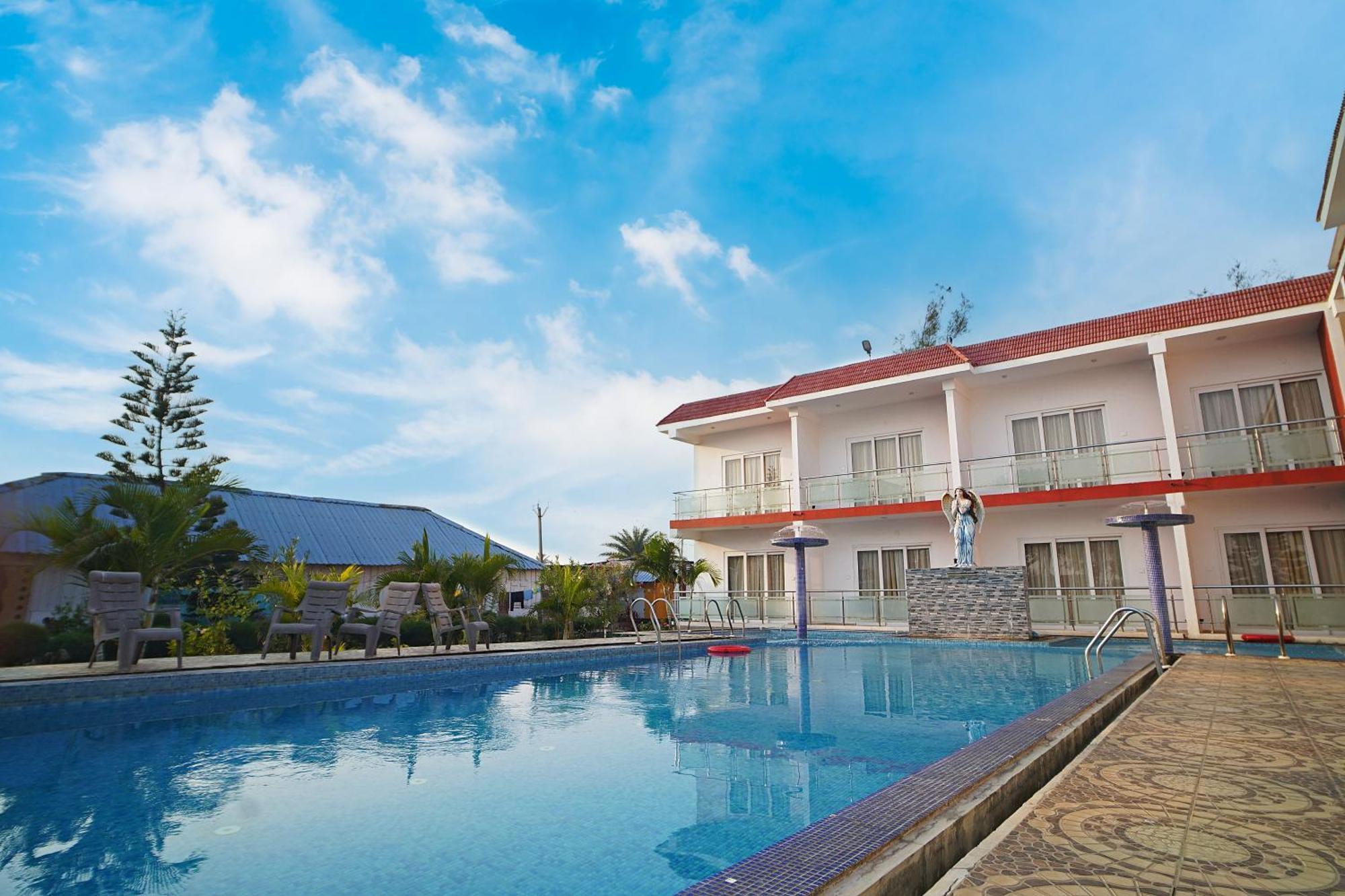 Santiniketan Hotel And Resort !! On Beach Family Resort !! 曼达莫尼 外观 照片