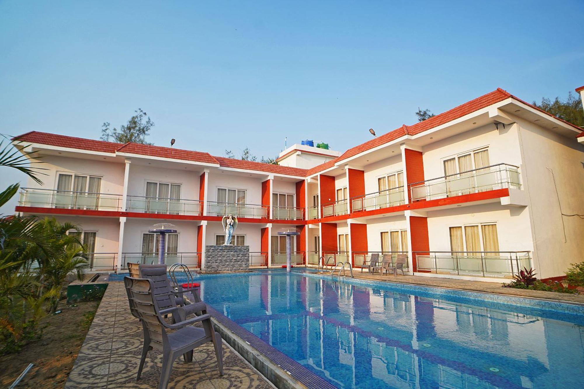 Santiniketan Hotel And Resort !! On Beach Family Resort !! 曼达莫尼 外观 照片