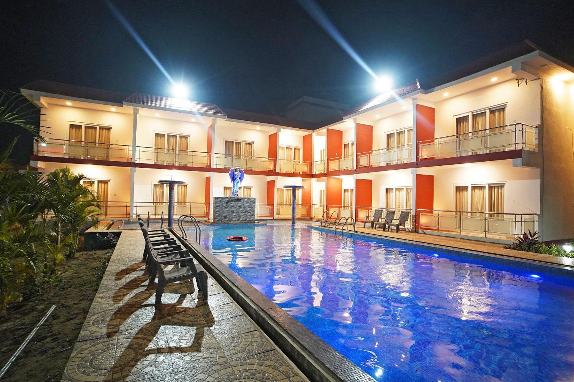 Santiniketan Hotel And Resort !! On Beach Family Resort !! 曼达莫尼 外观 照片
