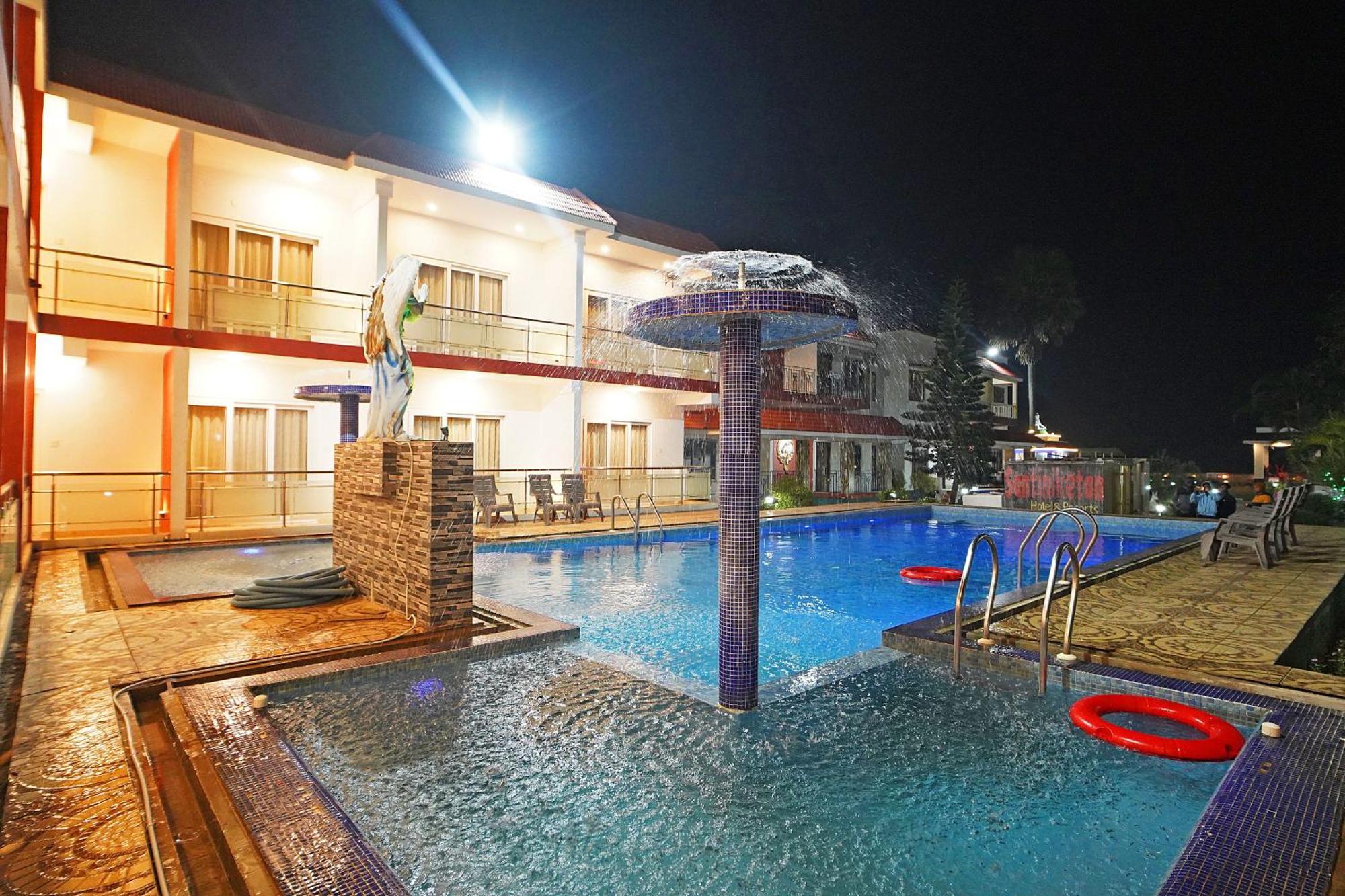 Santiniketan Hotel And Resort !! On Beach Family Resort !! 曼达莫尼 外观 照片
