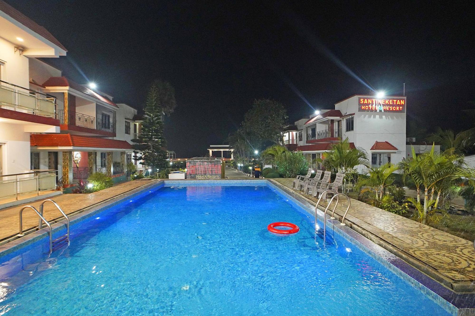 Santiniketan Hotel And Resort !! On Beach Family Resort !! 曼达莫尼 外观 照片
