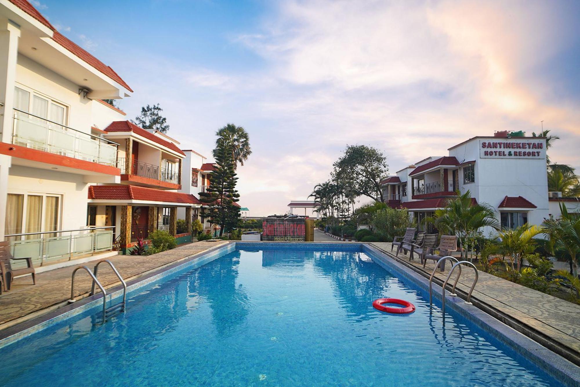 Santiniketan Hotel And Resort !! On Beach Family Resort !! 曼达莫尼 外观 照片