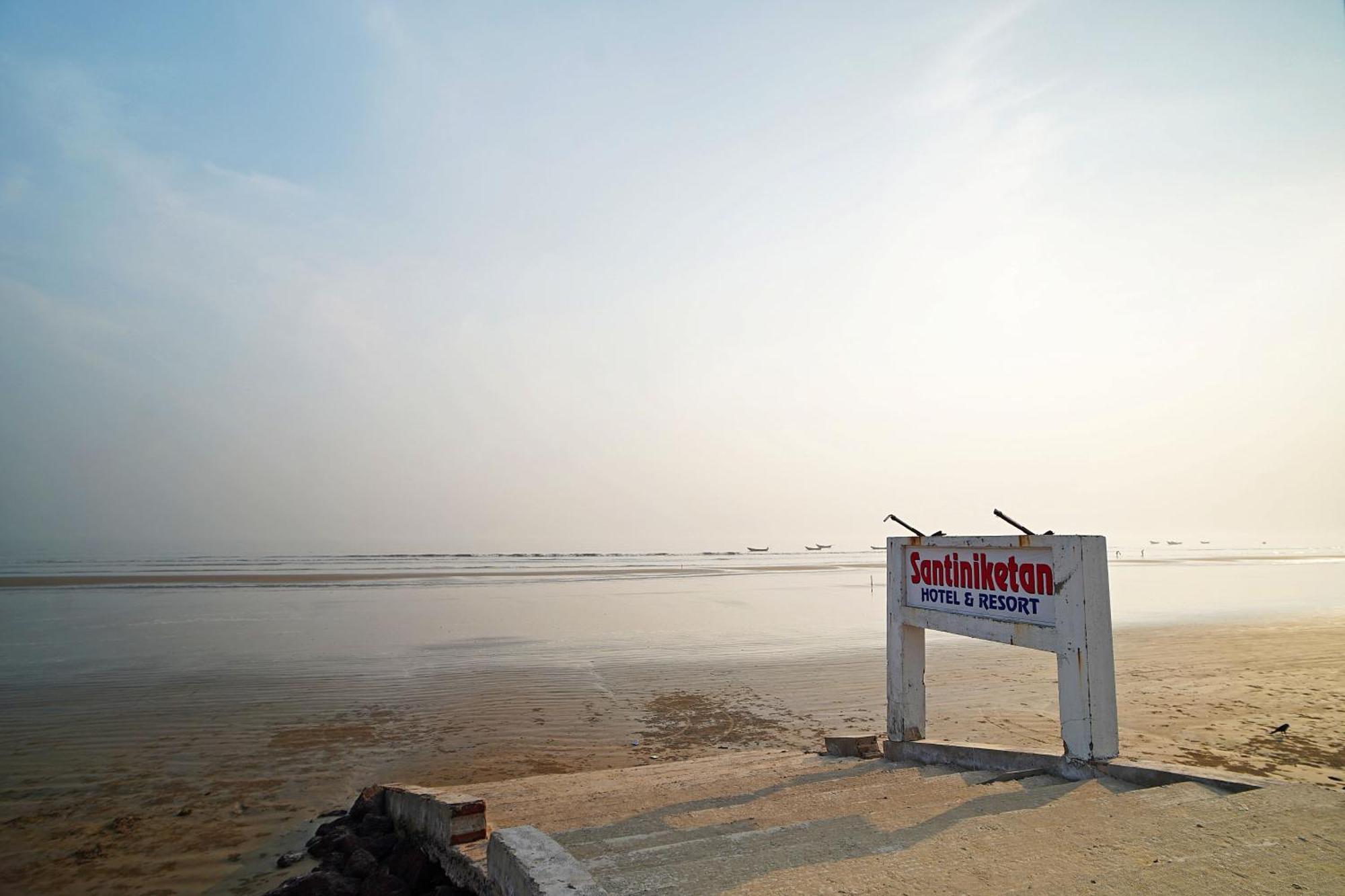 Santiniketan Hotel And Resort !! On Beach Family Resort !! 曼达莫尼 外观 照片