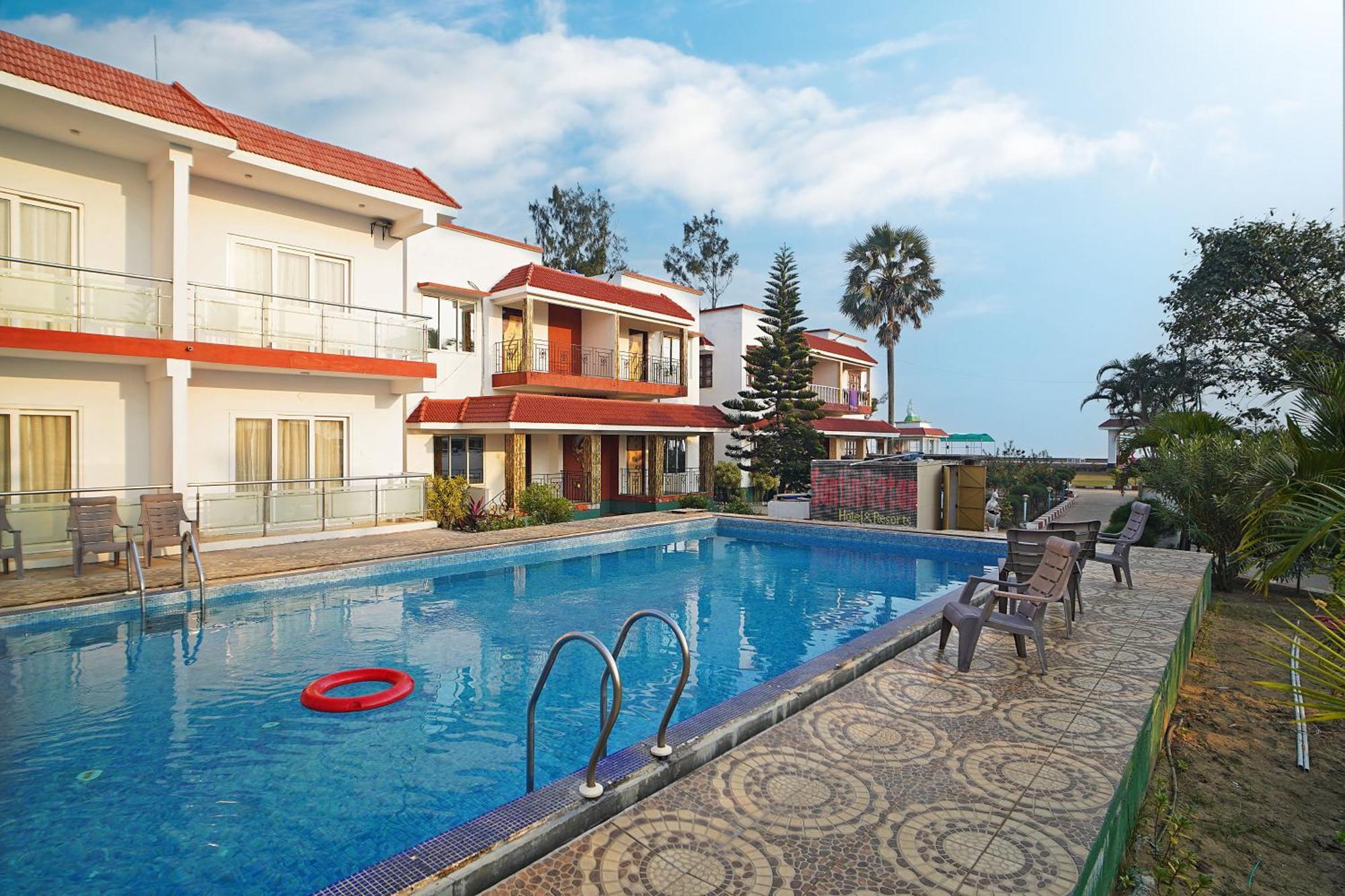 Santiniketan Hotel And Resort !! On Beach Family Resort !! 曼达莫尼 外观 照片